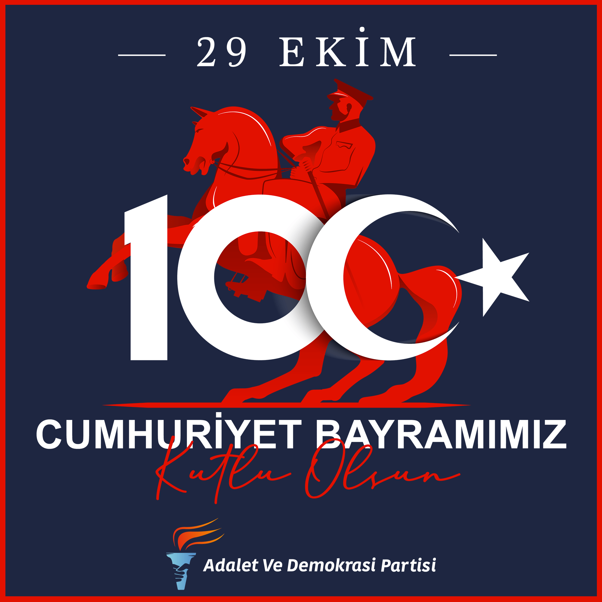 29 Ekim 2023, Türkiye Cumhuriyeti 100 yaşında!